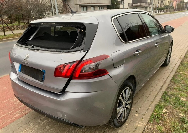 Peugeot 308 cena 29900 przebieg: 59057, rok produkcji 2018 z Kalety małe 277